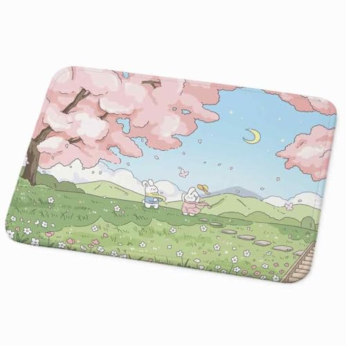 Image of Mouse Pad for Laptop & Desktop | 9x7 Inch Anti-Fray Stitched Edges | Non-Slip Rubber Base | Desk Setup Accessory for Students, Gamers & Professionals (Kawaii Dance)