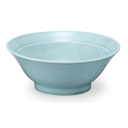 丼 青磁中華 丸高台丼 7.5(23.1cm) 国産 食洗機対応 レンジ対応 中華食器 業務用 ラーメン 中華飯 反丼 スープ ライス ご飯茶わん 美濃焼