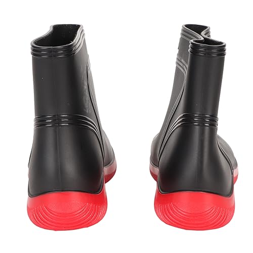 Botas de Chuva Antiderrapantes, Homens Botas de Chuva, Botas de Chuva Ao Ar Livre Botas de Meia Pant