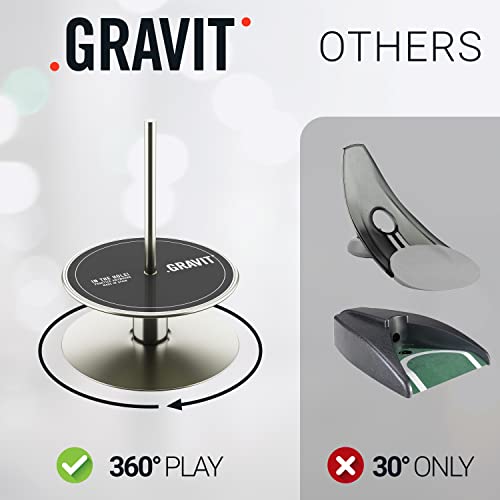 GRAVIT-Hoyo-de-Golf-Portatil-360o-Training-Putter-Golf-Compatible-con-Todas-Las-Bolas-de-Golf-Mini-Golf-Accesorios-de-Golf-para-Entrenamiento-en-Casa-o-Cualquier-Lugar