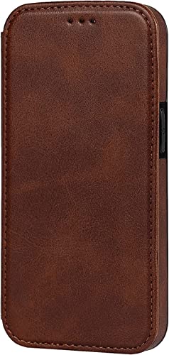 Étui pour iPhone 14 et 14 Pro housse portefeuille avec emplacements pour cartes de crédit
