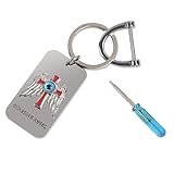 Cadeau porte-bonheur pour homme : ce porte-clés est non seulement un accessoire pratique, mais aussi un cadeau significatif et porte-bonheur pour les hommes. Que ce soit pour un ami, un membre de la famille ou un être cher, le porte-clés Drive Safe porte une magie spéciale. L'inclusion d'un design mauvais œil ajoute une touche supplémentaire d'unicité, ce qui en fait un cadeau parfait pour tout conducteur dans votre vie.