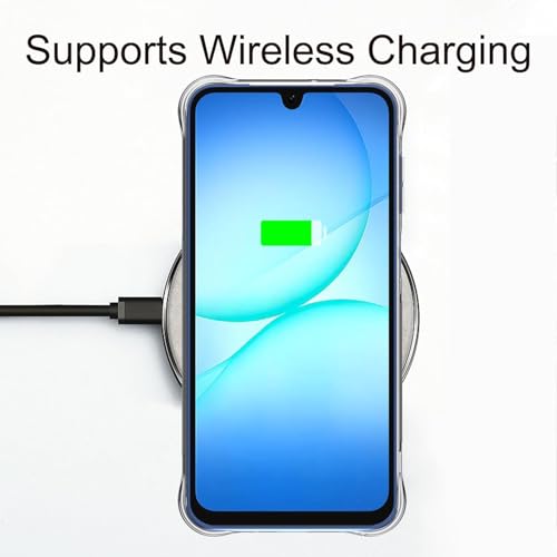 Image of REALCASE Silicone Samsung Galaxy A17 / F17 / M17 5G Back Cover Case, Scratch Resistant Protective Crystal Clear Transparent Shock Proof Bumper Back Cover Case for Samsung Galaxy A17 / F17 / M17 5G