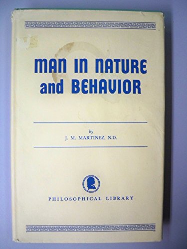 Man in Nature and Behavior B001NHSJ48 Book Cover