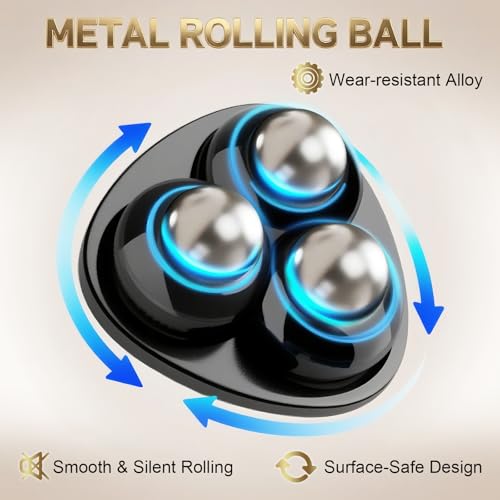 Image of Self Adhesive Appliance Sliders 32 Pack Kitchen & Furniture Rollers | Move Small Appliances Easily 360 Glide No Tools Peel Stick 12lbs Per Wheel