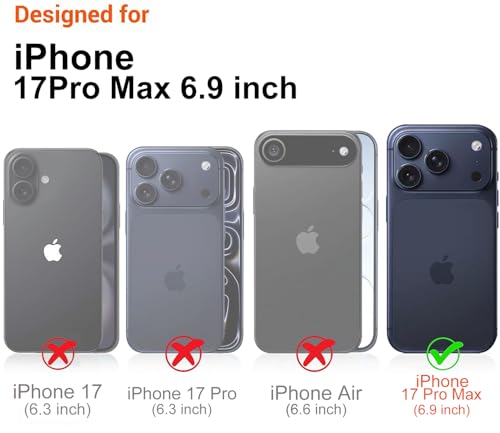 Casegis Compatible with iPhone 17 Pro Max Case,with [Soft Slim][Camera Protection][Compatible with MagSafe] Cute Fishing Cats Shiny Aesthetic Phone Cover Shockproof Protective Cover for Women Girl by Casegis - Image 5