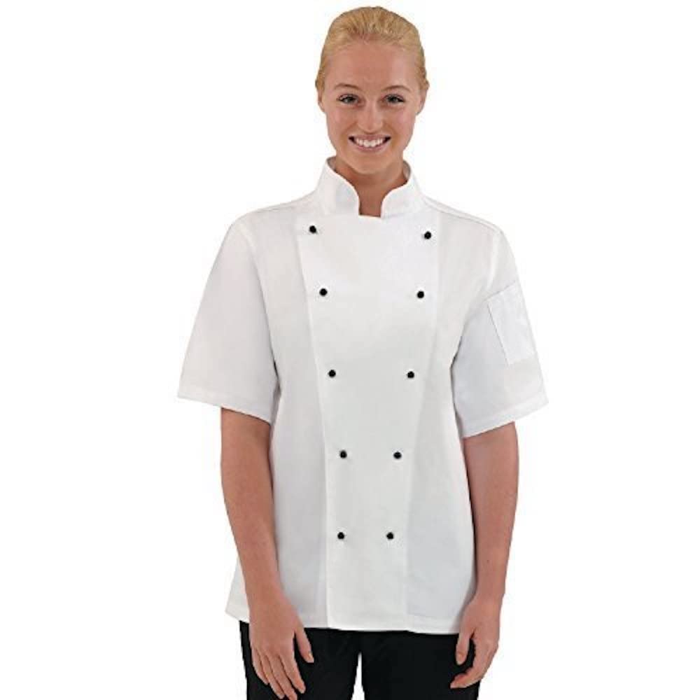 Whites Chefs Clothing DL711-L Giacca Chicago Chef Whites