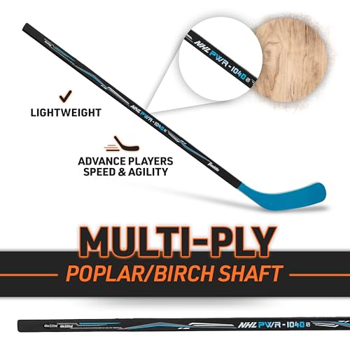 image for Franklin Sports NHL Youth Street Hockey Stick - Power 1040 Kids Outdoo