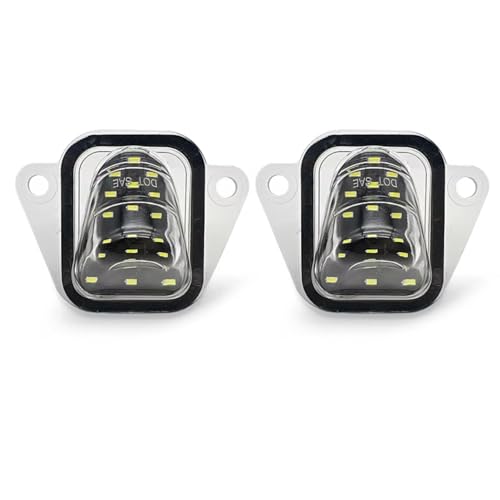 Luces de matrícula de coche para GMC Yukon 2007-2014: sustituye bombillas fundidas y parpadeos