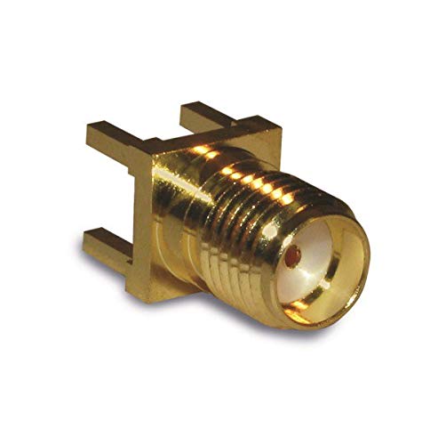 Conector RF 132134, conector SMA recto PCB Jack – Orificio pasante – 50 ...
