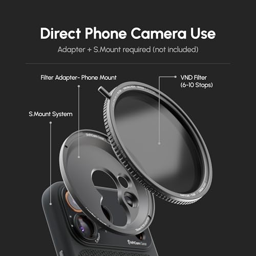 Filtros Shiftcam VND 6-10 paradas densidad neutra ajustable para móvil 2