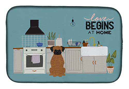 Tapis de séchage Boxer bringé cadeau parfait pour passionnés de chiens - 2