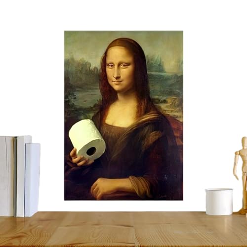 Cuadros y arte de pared de baño con diseño divertido y retro