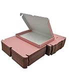 iDEALS UK PACKAGING LTD 50 x C5 A5 Postal Pip Boxes Large Letter Boxes Generic Shipping Boxes Cardboard Boxes For Posting Large Letter Postage Boxes (Pink)