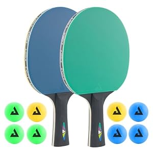 JOOLA Colorato Tischtennis-Set mit 8 Bällen