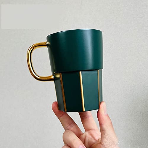 Tazzine da caffè Tazza di caffè in Ceramica Tazza Tazza di caffè Bere Regalo Tazza di Regalo Tazza d'Acqua Set di Tazze (Capacity : 301-400ml, Color : Cup)