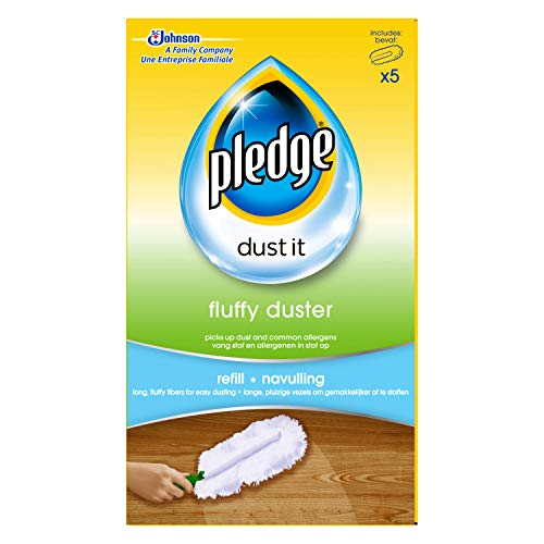 Pledge Duster Refills - Pick Up Dust Dirt and Lint with a Few Effortless Swipes 1x5 refills