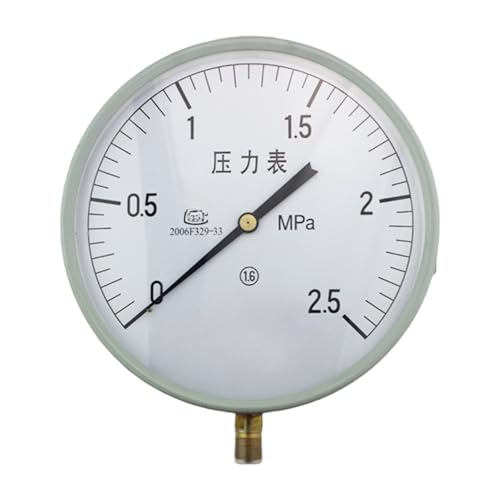 Manomètre pression d'eau et huile Y-250 pour résoudre les pannes de surpression