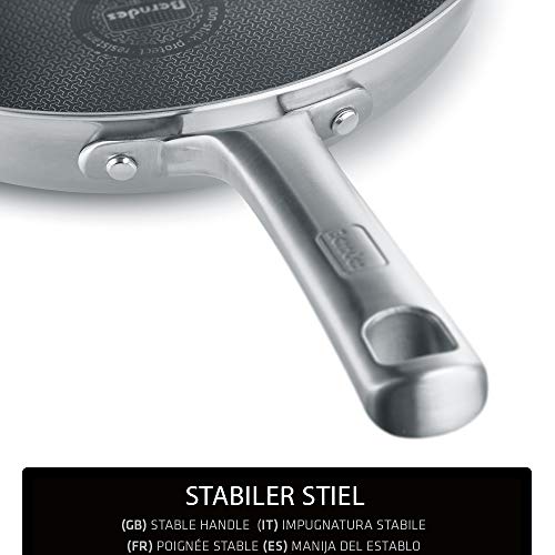 Foto von Berndes Pfanne Tricion Resist 28 cm, Schmorpfanne extrem kratzfest, schnell erhitzt, inkl. Deckel, antihaft beschichtet