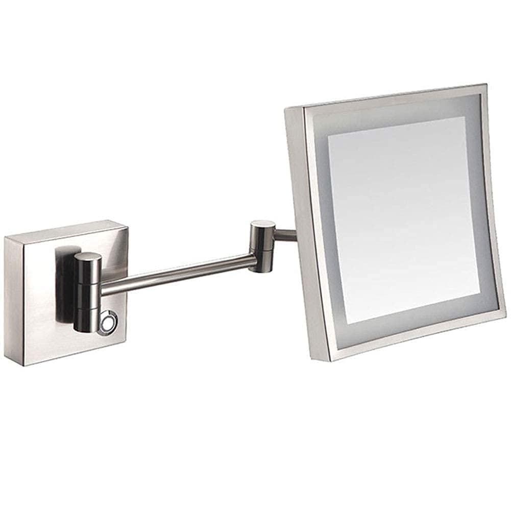 Miroir extensible LED pour gauchir le manque de lumière