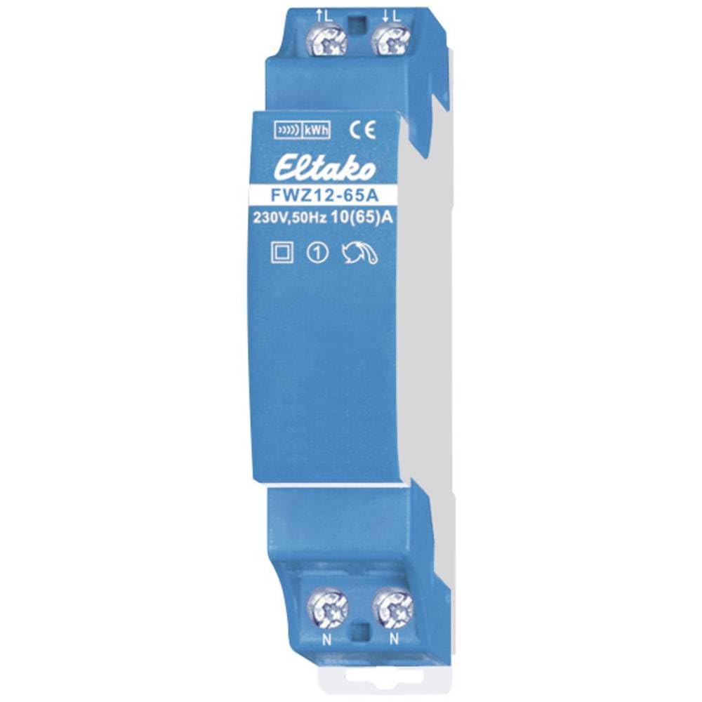 Compteur de courant alternatif Eltako FWZ12-65A monophasé rail DIN 65A