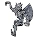 Produktbild Harzstatue Gargoyle Zaun Hängende Wetterfest Ornament Skulptur Ornamente Dekoration für Patio Porsch Zaun