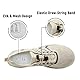 IceUnicorn Barfuss Schuhe Damen Fitnessschuhe Wasserschuhe Herren Strandschuhe Leichte Atmungsaktiv Sommer(Linie beige,46EU)