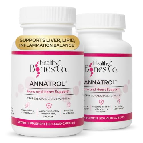 Annatrol Bone & Heart Wellness, Annatto Tocotrienol Geranylgeraniol, 60ct