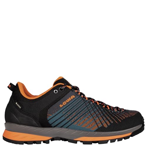 LOWA Halbschuh CAREZZA GTX LO anthrazit/orange, 43.5