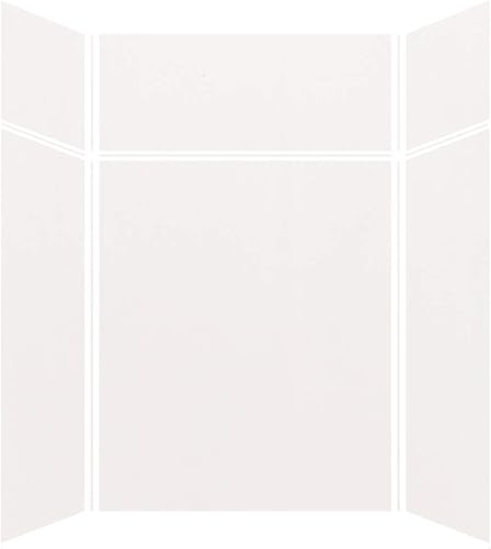 Miniatura 17 de Transolid EWKX603296-31 Expressions - Kit de pared de ducha de 6 paneles con extensión, 32 pulgadas de largo x 60 pulgadas de ancho x 96 pulgadas