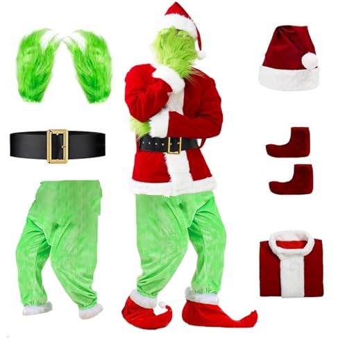 Disfraz del Grinch para adulto ¡Saca tu lado verde! Mi Hogar