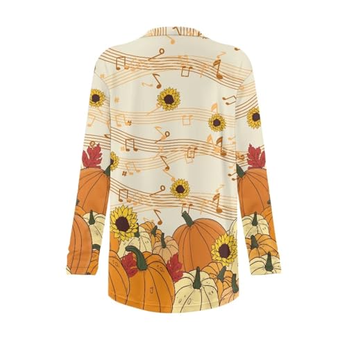 Image of Biyejit Women's Long Sleeve Open Front Cardigan Casual Loose Lightweight Cardigans with Pockets Drape Cardigan