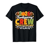 Family Thanksgiving 2026 Thanksgiving Crew Turkey Matching T-Shirt