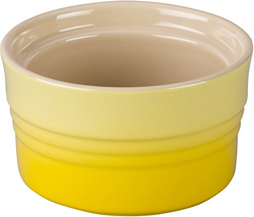 Le Creuset PG1627-091M Stoneware Stackable Ramekin, 7 oz, Soleil