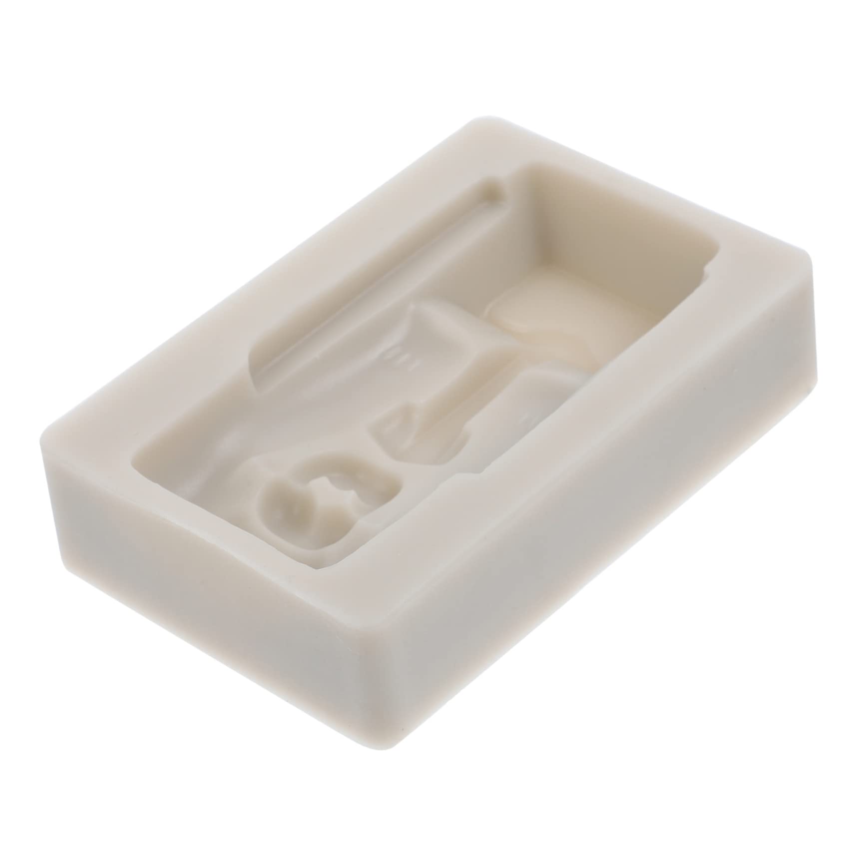 TOPBATHY 5pièces Moule Silicone Moai Flexible Pour Chocolat Et Pâtisserie Moule à Bonbons Et Gâteaux Unique Pour Créations Et Décorations Festives