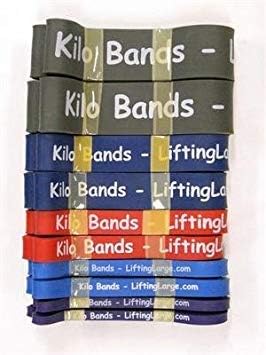 Kilo Band Full Speed Package Powerlifting Bands 41 inch Loop