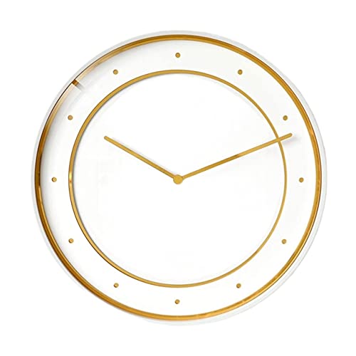 Horloge murale 12 pouces salon pendule ronde pour décoration intérieure