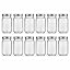 12 PACK, Silver