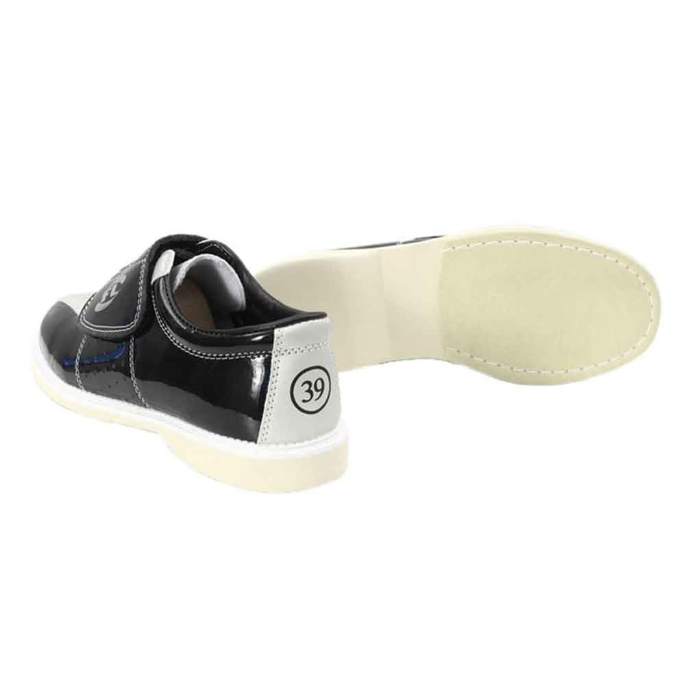 Hommes Bowling Sport Trainers, Cuir Résistant À l'eau Bols Baskets Arch Support Chaussures De Sport De Marche Légères