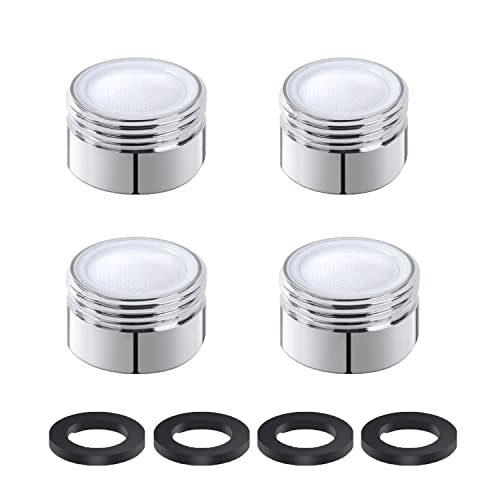 M28 x 3 Flow Regulator Mixer Nozzle Aerator, 4 Piece Set Tap Bubbler, Built-in Perlat Cover