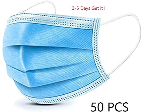 Disposable Safety Màsks,50Pcs Breathable Multipurpose Strict Protective Tools Suitable for Beauty Salon Family, Disposable Dust Màsks-Earloop Face Màsks Outdoor Product Mouth Cover