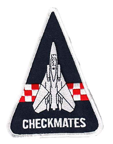 Squadron Nostalgia LLC VF-211 CHECKMATES Patch – Plastic Backing