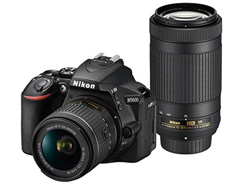 Nikon Digital Single-Lens Reflex Camera D5600 Double Zoom Kit Black D5600 Jp F/S