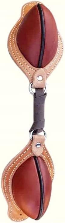 Bucking Rolls Western Horse Saddle Natural Leather Softy Buck-Roll Pair Set 010