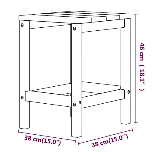 Mesa de jardín HDPE resistente a la intemperie y fácil de limpiar para camping 7