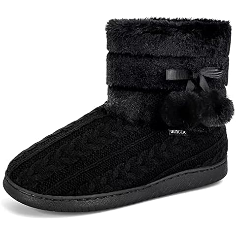 Chaussons Femme BUGUKI Noir Cover