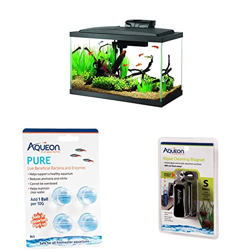Aqueon Aquarium 10 Gallon Starter Kit Bundle