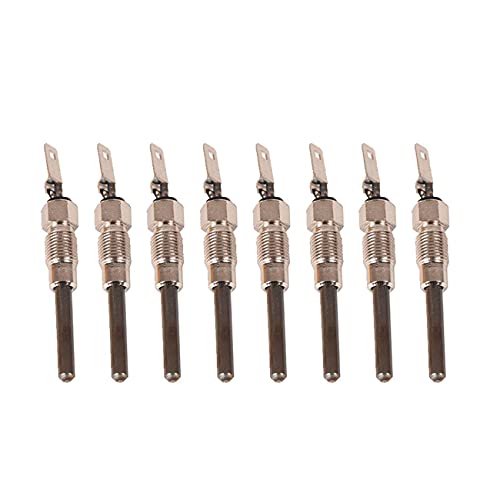 FENXUNAR 8Pc Glowplug Glow Plug for GMC Hummer Chevy 6.2L 6.5L Diesel 1985-2002 12563554 .Support for vehicle model matching (ACES) query, perfectly matching your car