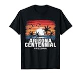 Arizona Centennial Beach Arizona Surfing Surfer T-Shirt