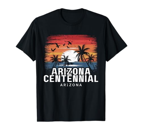 Arizona Centennial Beach Arizona Surfing Surfer T-Shirt